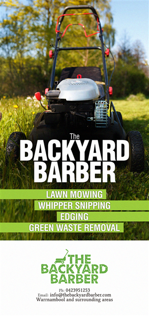 the backyard barber flyer | Flyer Design by D-Design