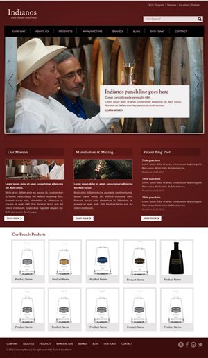 Web Design by pb for Arriba Marketing Group, Inc. | Design: #1060164