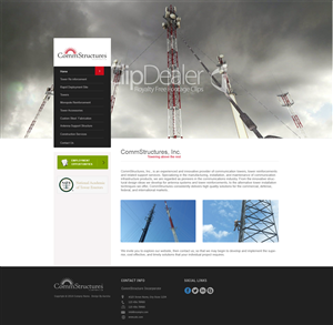 Web Design by aarsita for CommStructures | Design: #3974780
