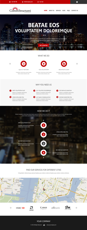 Web Design by Silverfox Studio for CommStructures | Design: #3990329