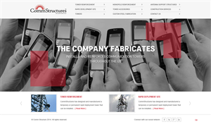 Web Design by pb for CommStructures | Design: #3938661