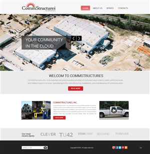 Web Design by pb for CommStructures | Design: #3938671