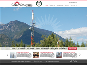 Web Design by Sbss for CommStructures | Design: #3971805