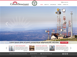 Web Design by Sbss for CommStructures | Design: #3971807