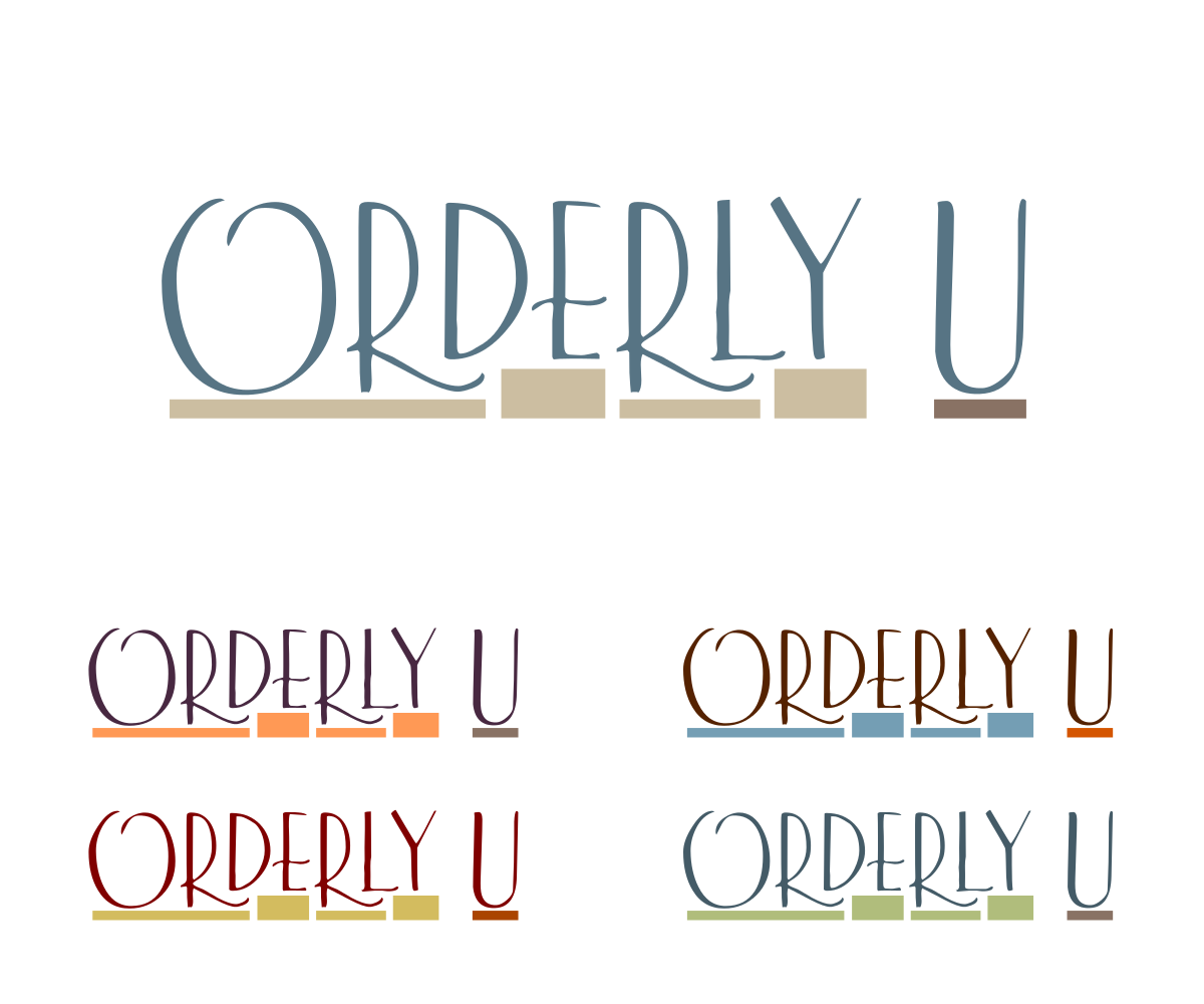 Logo Design by K.Naish for Orderly U | Design #4023033