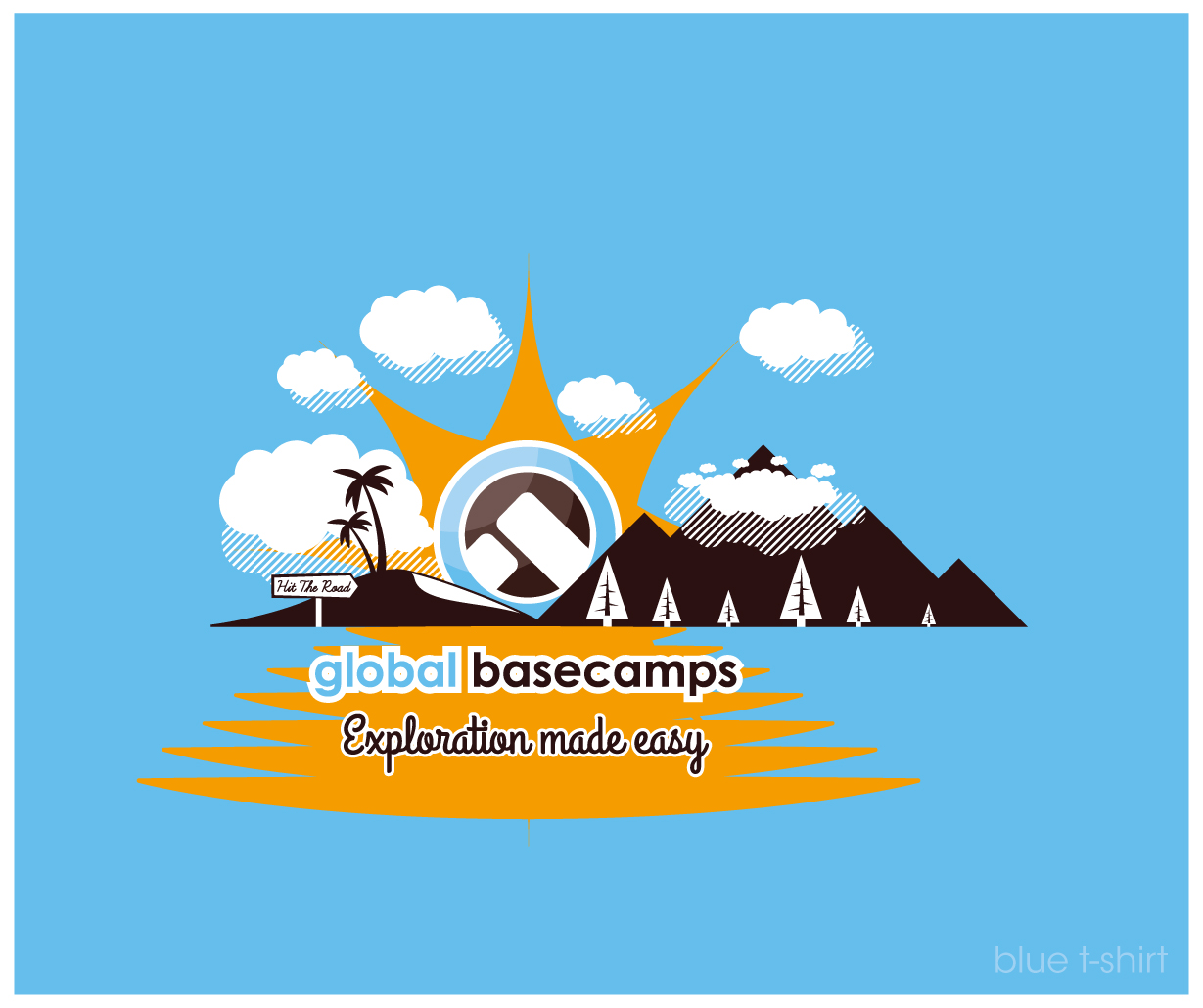 T-shirt Design by Com1escale for Global Basecamps | Design: #3943372
