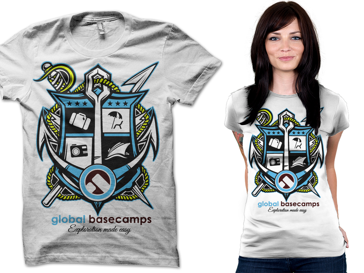 T-shirt Design by attacked13 for Global Basecamps | Design #3940371