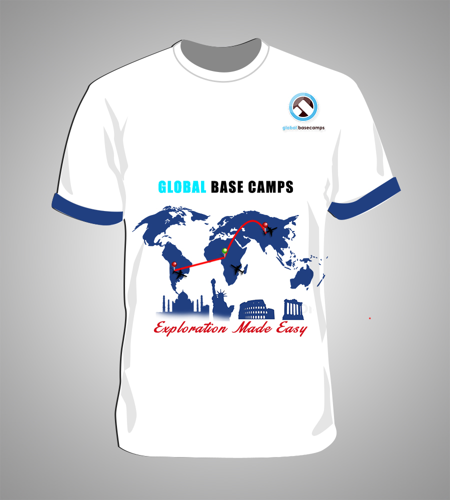 T-shirt Design by XtremeMedia for Global Basecamps | Design #3927553