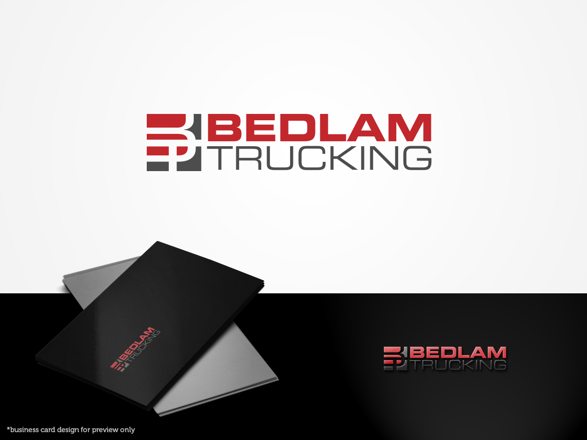 Logo Design by ArtSamurai for Bedlam Trucking | Design #3927221