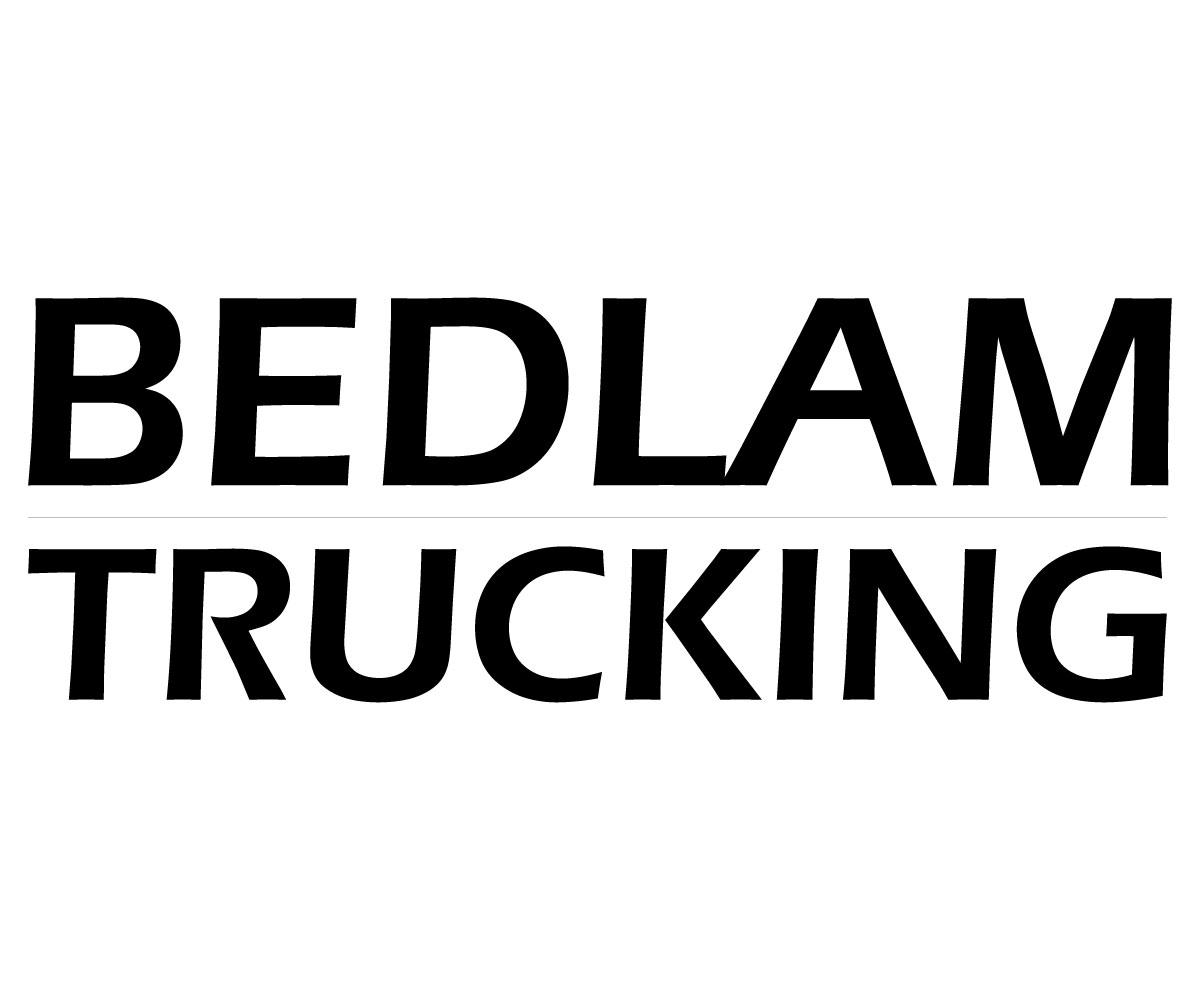 Logo Design by rebeccaborn for Bedlam Trucking | Design #3956052