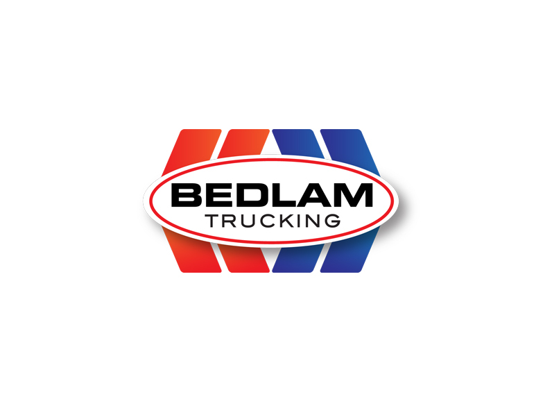 Logo Design by Spektron Designs for Bedlam Trucking | Design #3985796