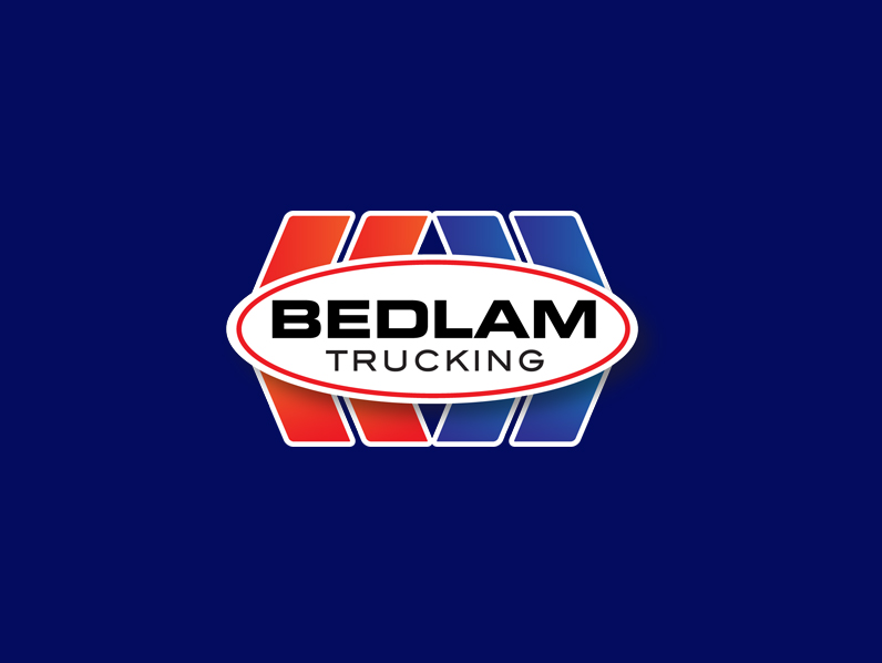 Logo Design by Spektron Designs for Bedlam Trucking | Design #3985798