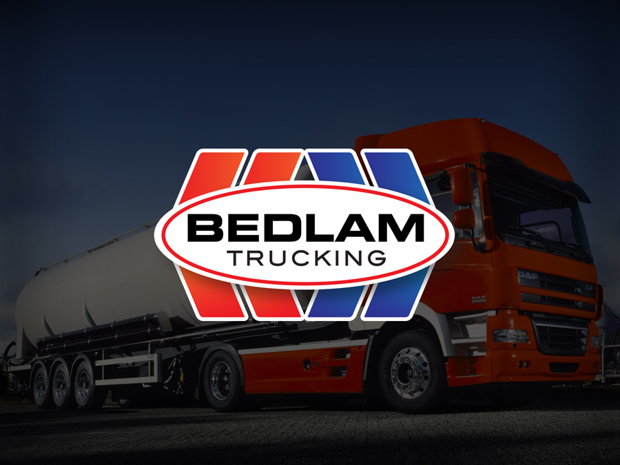 Logo Design by Spektron Designs for Bedlam Trucking | Design #3985799