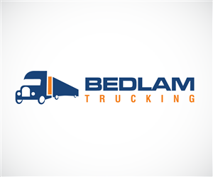 Logo Design by wolf for Bedlam Trucking | Design: #3951061