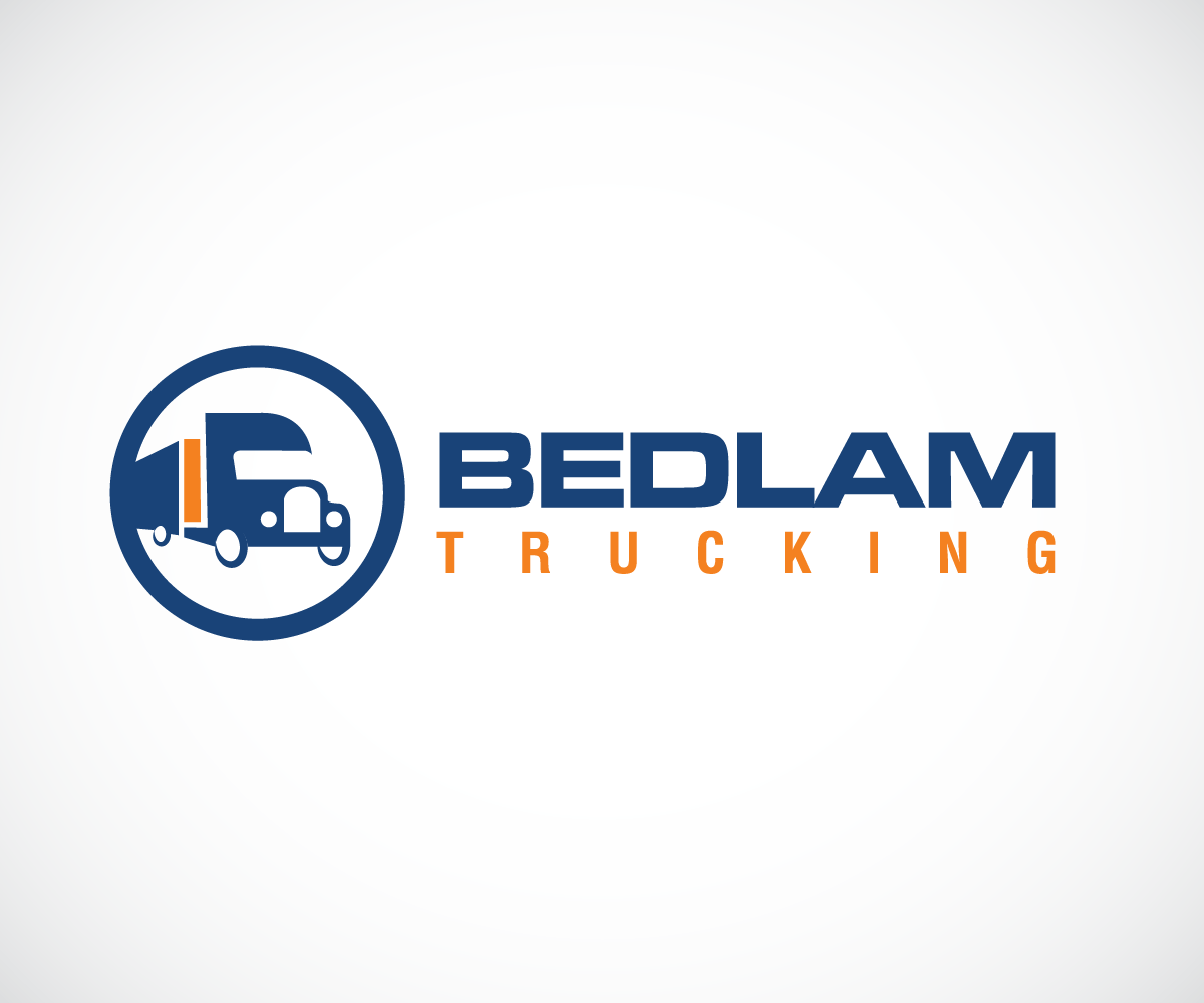 Logo Design by wolf for Bedlam Trucking | Design #3951062