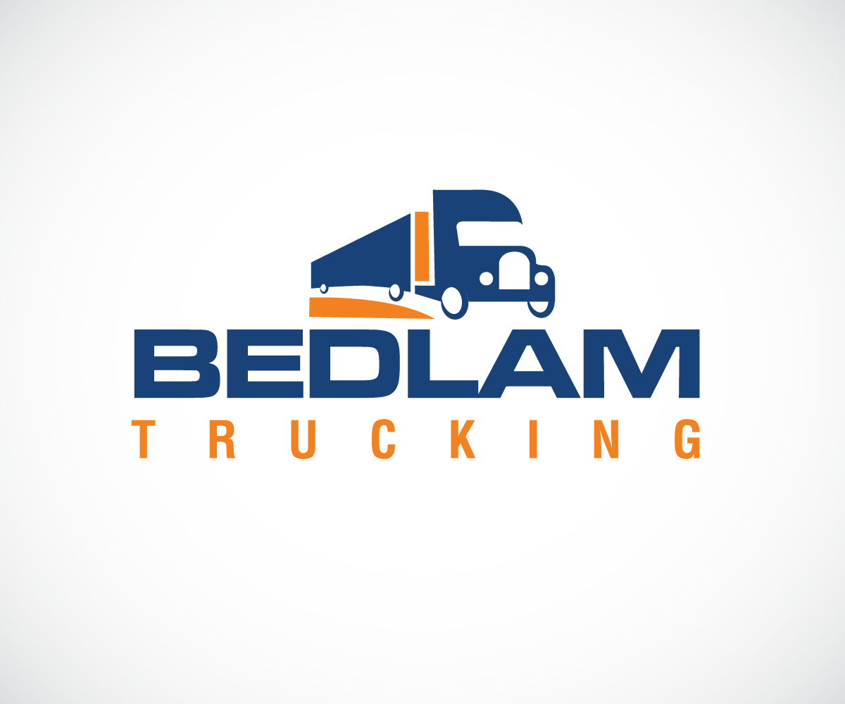 Logo Design by wolf for Bedlam Trucking | Design #3951064