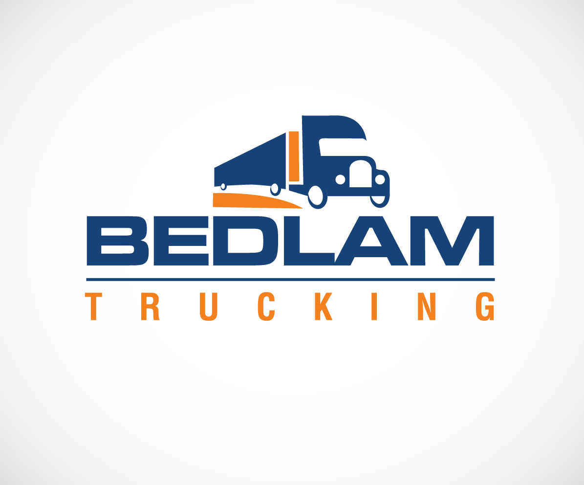 Logo Design by wolf for Bedlam Trucking | Design #3951068