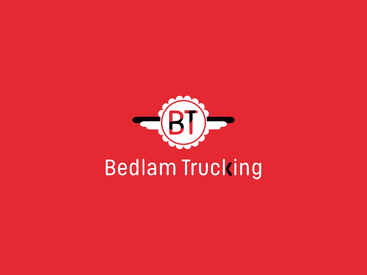 Logo Design by Ivansan for Bedlam Trucking | Design #3976860