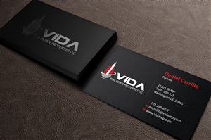 Business cards for VIDA Real Estate Properties LLC