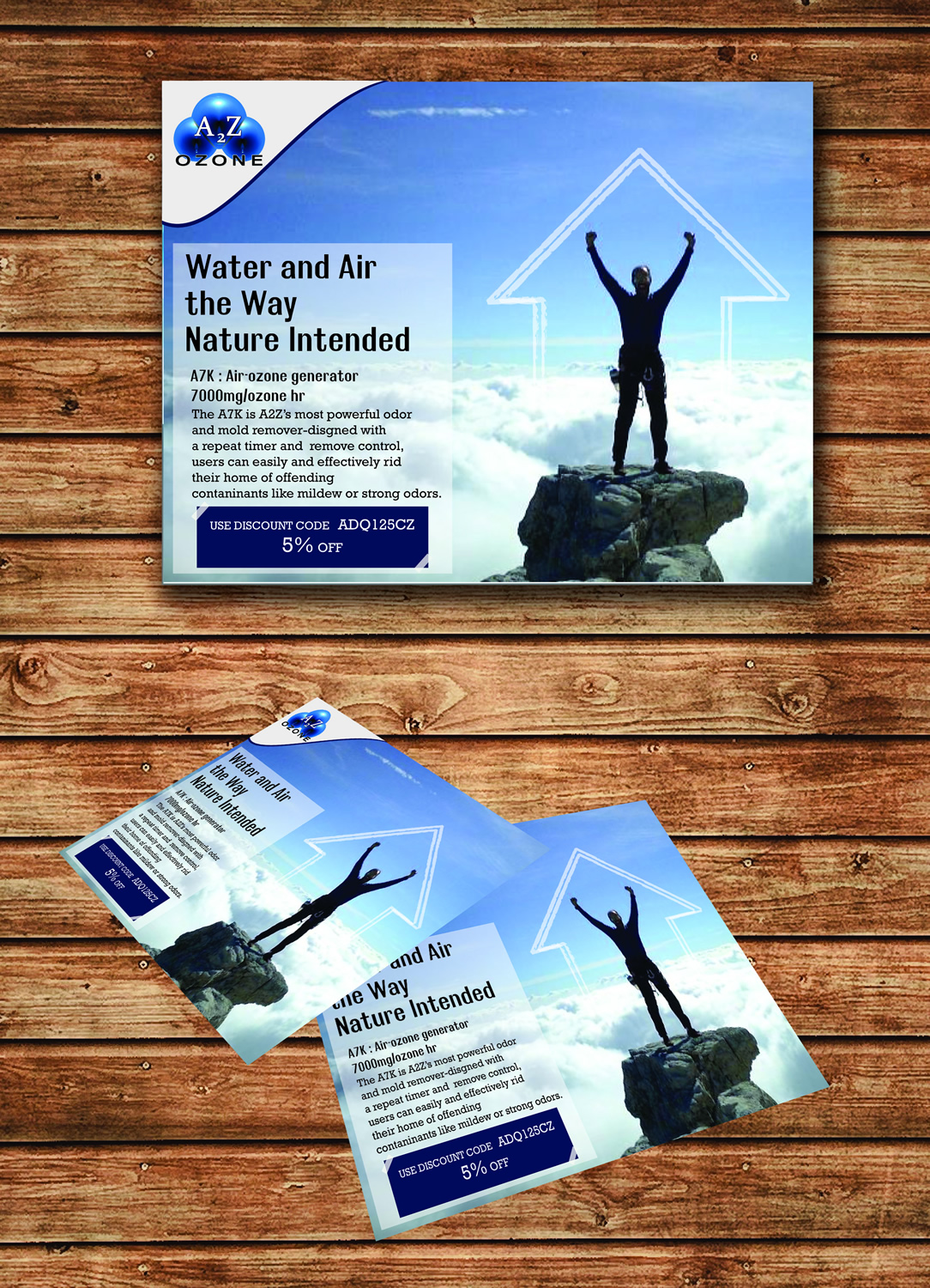 Diseño de Postal por Sbss para A2Z Ozone Inc. | Diseño #3970984