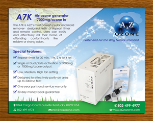 Postcard Design by Sbss for A2Z Ozone Inc. | Design: #3986791