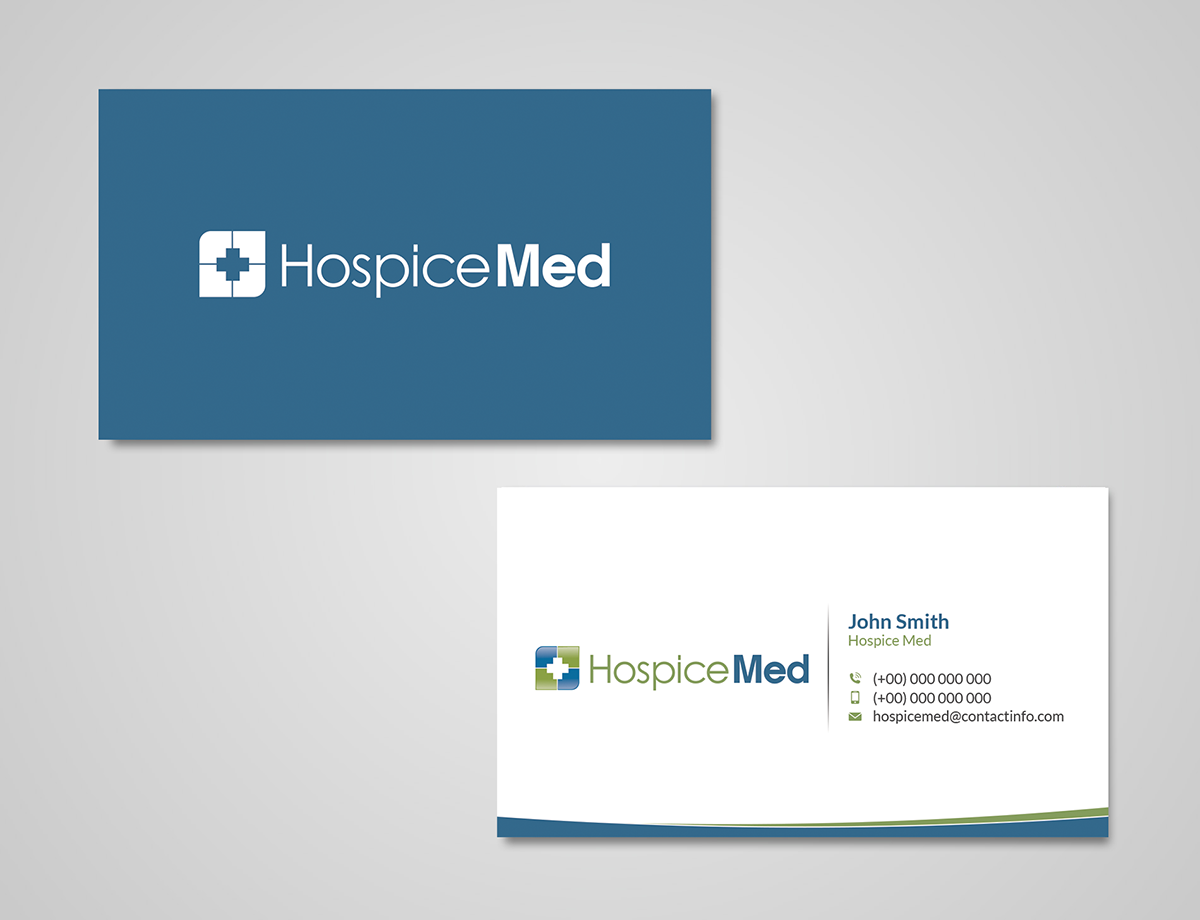 Business Card Design by E.G for HospiceMed | Design #3935020
