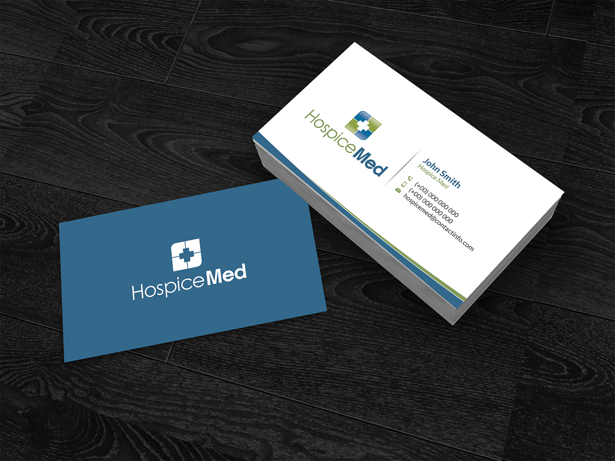 Design de Carte de Visite par E.G pour HospiceMed | Design #3935021