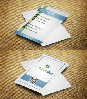 Design de Carte de Visite par AwsomeD pour HospiceMed | Design #3923288