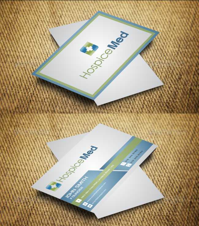Business Card Design by AwsomeD for HospiceMed | Design #3923289