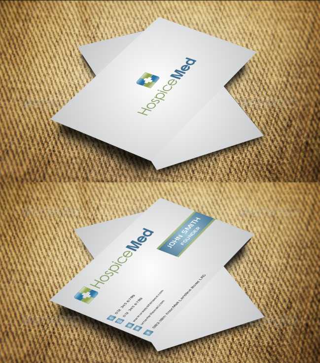 Business Card Design by AwsomeD for HospiceMed | Design #3923292