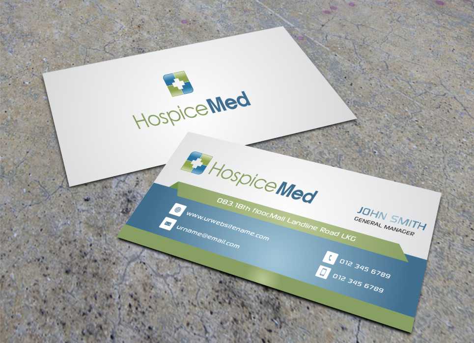 Design de Carte de Visite par AwsomeD pour HospiceMed | Design #3923294