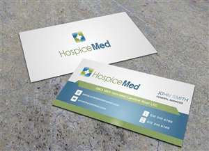 Design de Carte de Visite par AwsomeD pour HospiceMed | Design : #3923294