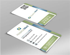 Design de Carte de Visite par AwsomeD pour HospiceMed | Design : #3923312