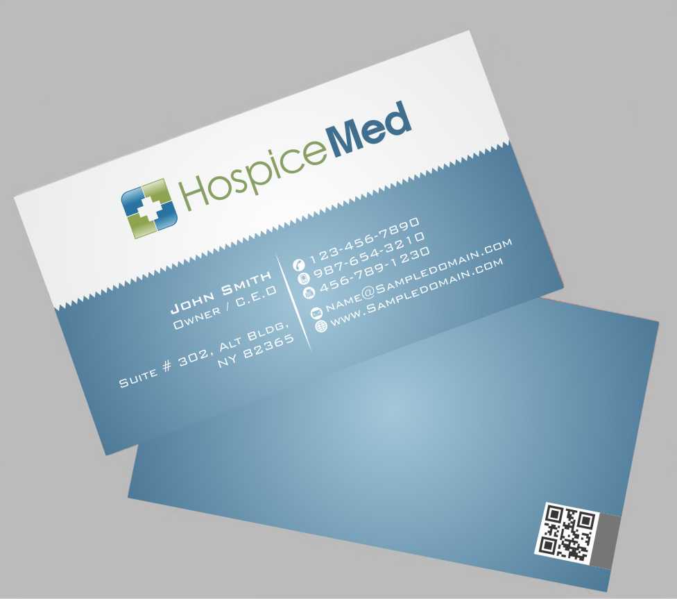 Business Card Design by AwsomeD for HospiceMed | Design #3923317