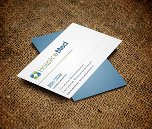 Design de Carte de Visite par AwsomeD pour HospiceMed | Design : #3923318