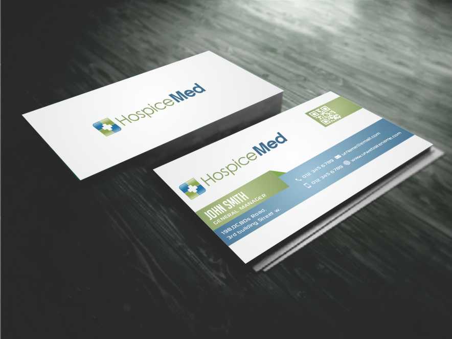 Business Card Design by AwsomeD for HospiceMed | Design #3923323