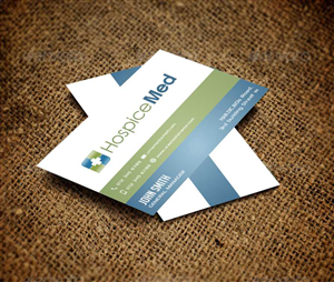 Design de Carte de Visite par AwsomeD pour HospiceMed | Design : #3923326