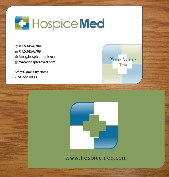 Business Card Design by Joy16589 for HospiceMed | Design #3920841