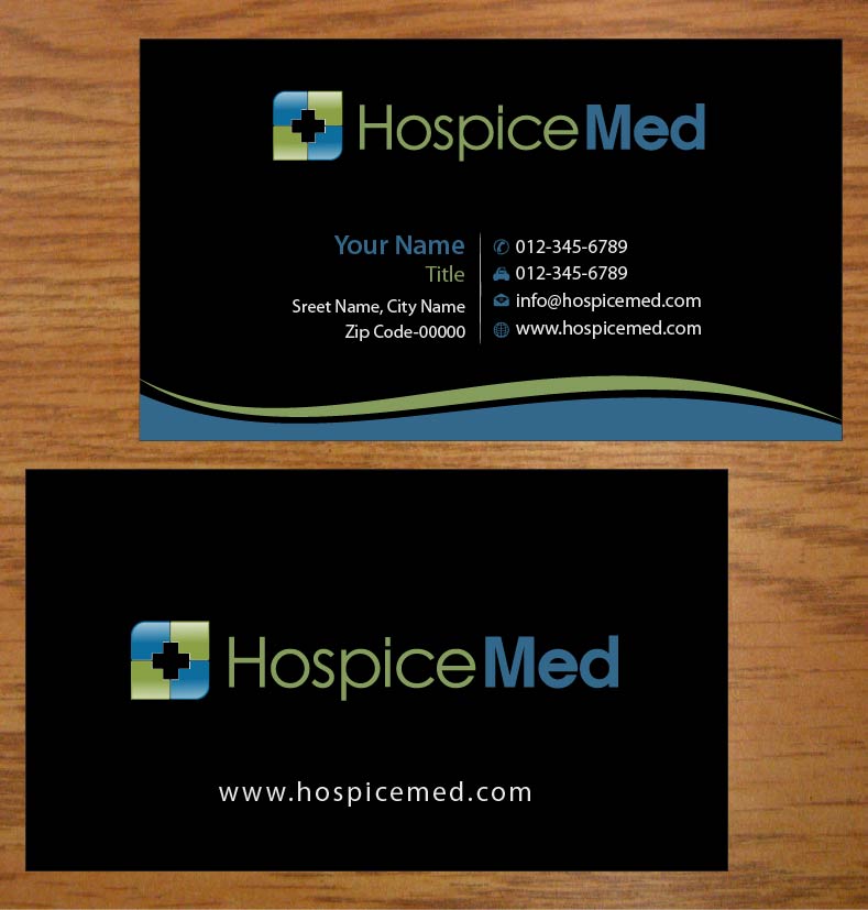 Business Card Design by Joy16589 for HospiceMed | Design #3920845