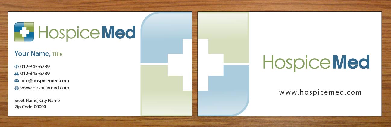 Business Card Design by Joy16589 for HospiceMed | Design #3920853