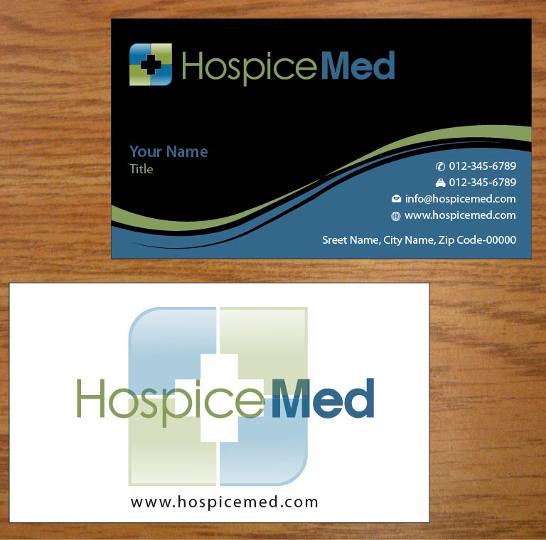 Business Card Design by Joy16589 for HospiceMed | Design #3920860