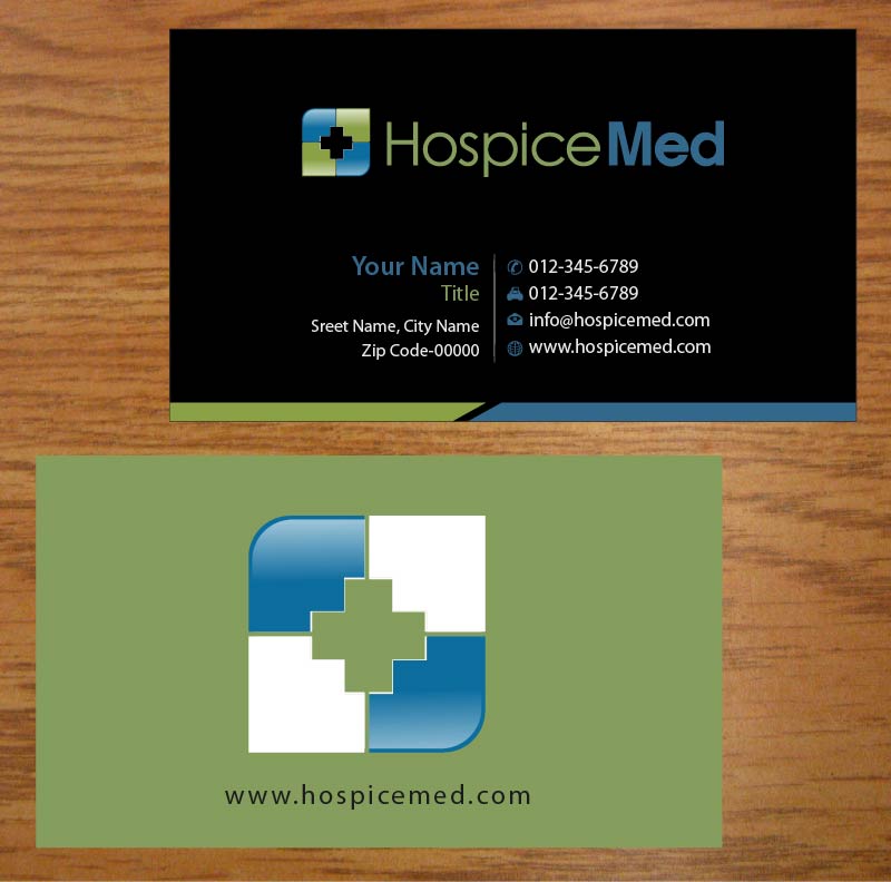 Business Card Design by Joy16589 for HospiceMed | Design #3920863