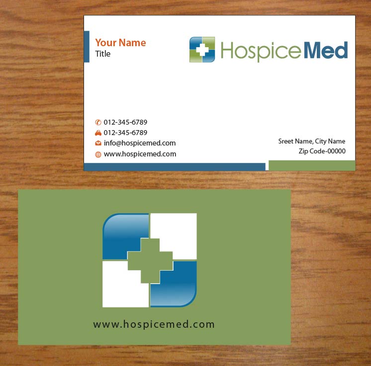 Design de Carte de Visite par Joy16589 pour HospiceMed | Design #3942345