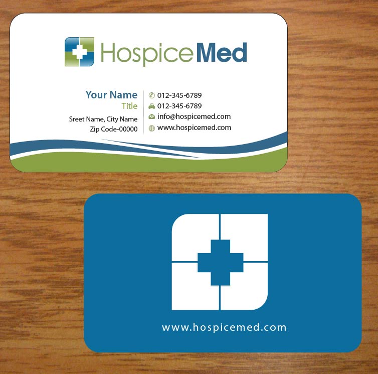 Business Card Design by Joy16589 for HospiceMed | Design #3942368