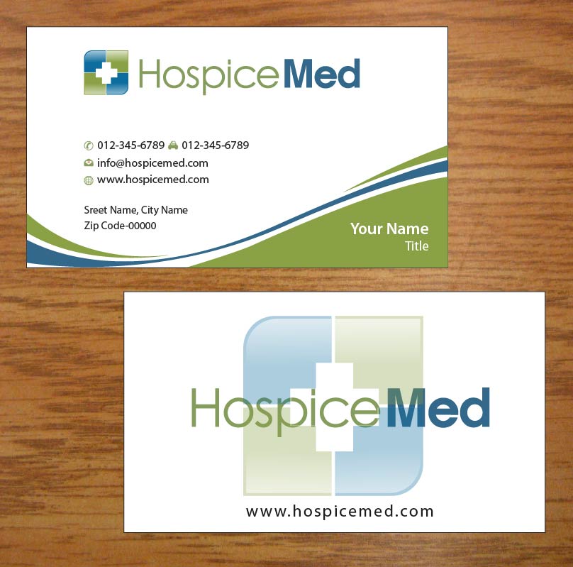 Design de Carte de Visite par Joy16589 pour HospiceMed | Design #3942376