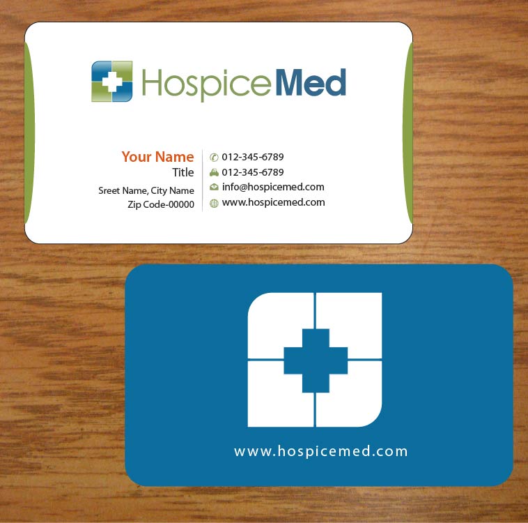 Business Card Design by Joy16589 for HospiceMed | Design #3942389