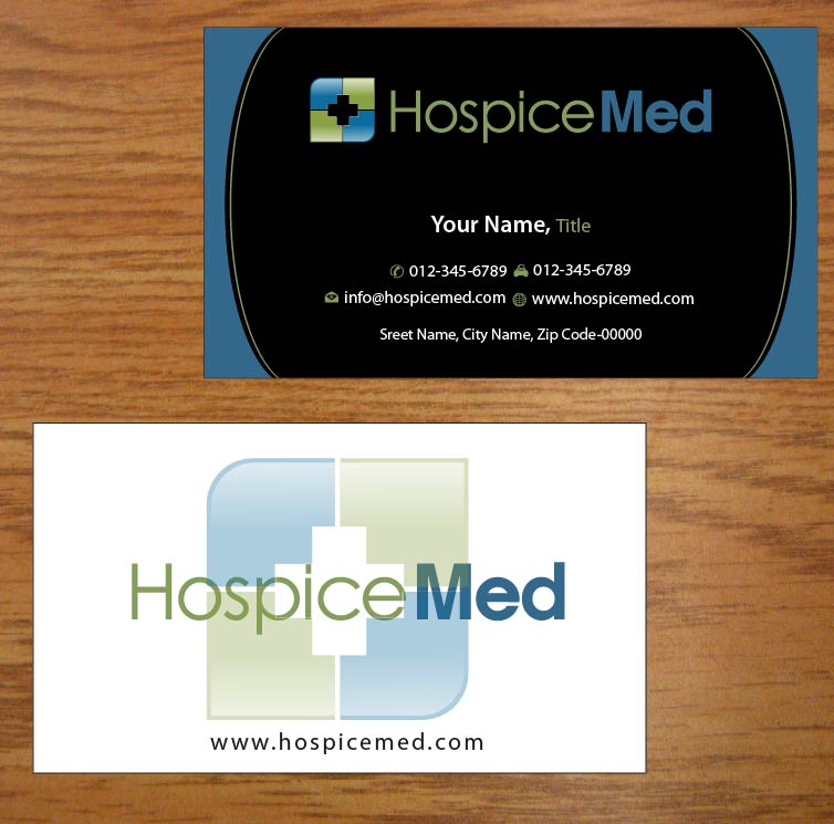 Design de Carte de Visite par Joy16589 pour HospiceMed | Design #3942398