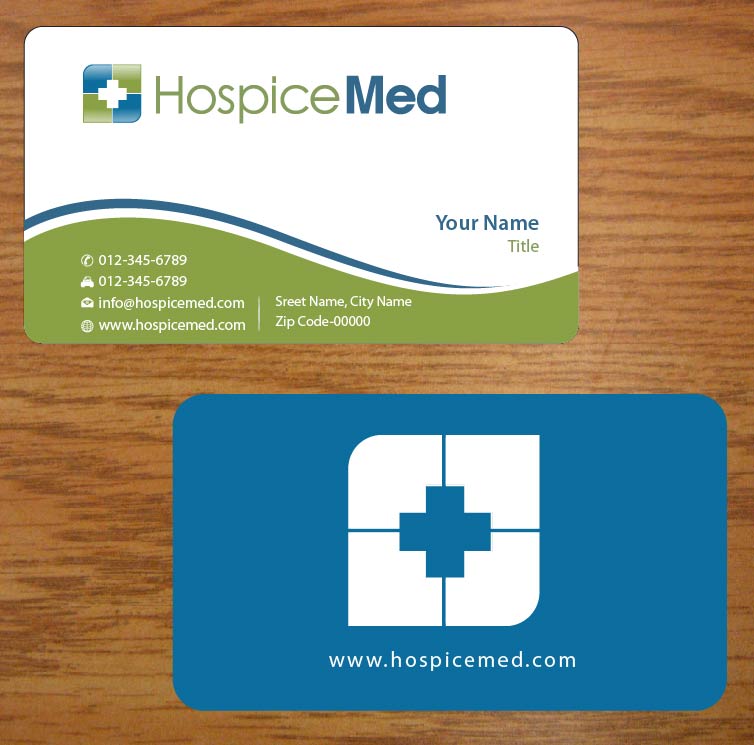Business Card Design by Joy16589 for HospiceMed | Design #3942401