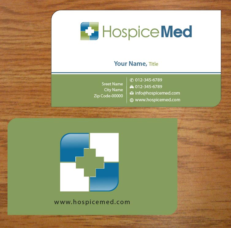 Business Card Design by Joy16589 for HospiceMed | Design #3942403