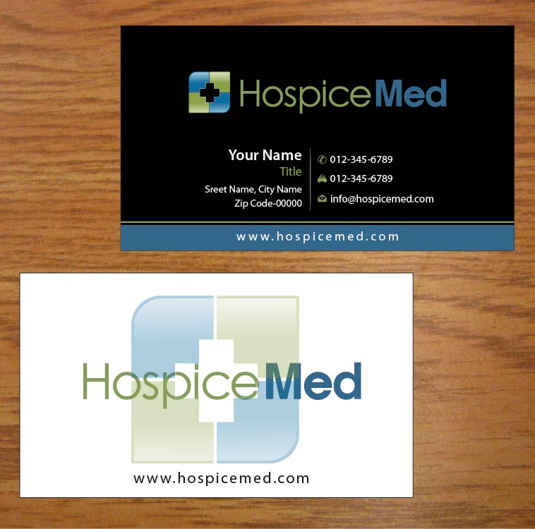 Design de Carte de Visite par Joy16589 pour HospiceMed | Design #3942411